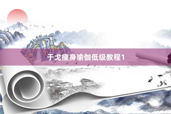 于戈瘦身瑜伽低级教程1
